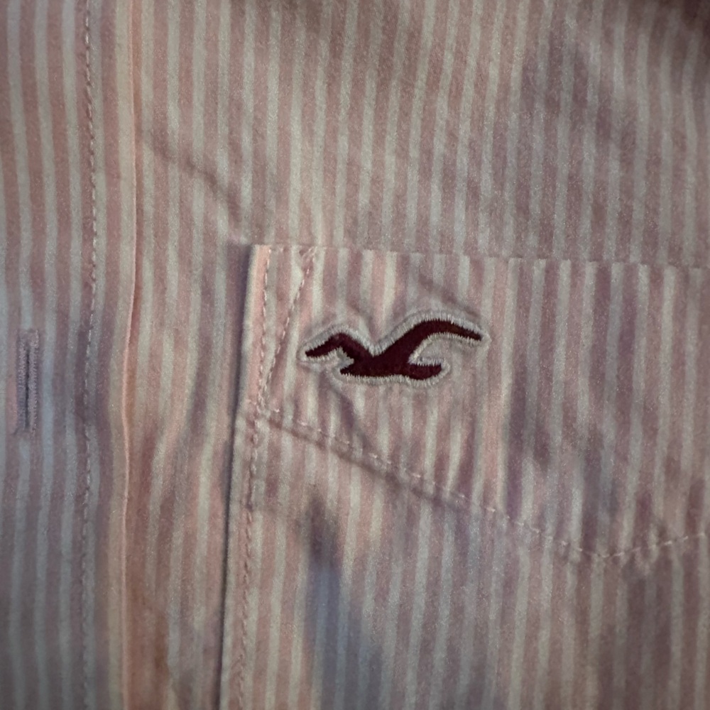 HOLLISTER MEN’s pink button down shirt - Picture 4 of 4